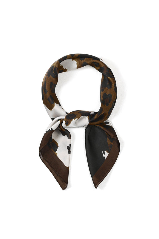 Bufandas de verano con estampado animal, estilo casual, de poliéster, accesorios para el día a día.