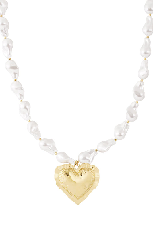 Collar de perlas de amor