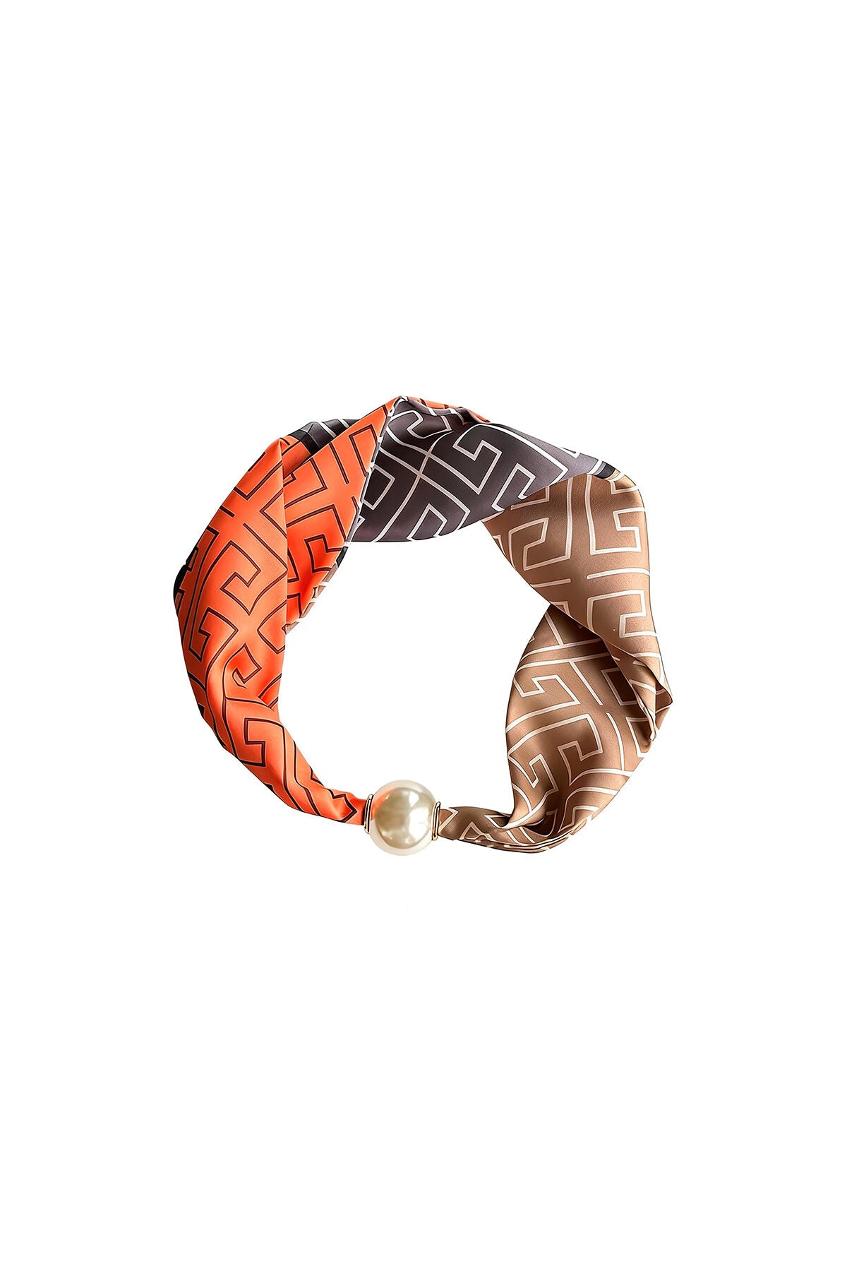 Bufandas de verano con forma geométrica, elegantes, de poliéster, accesorios para el día a día.