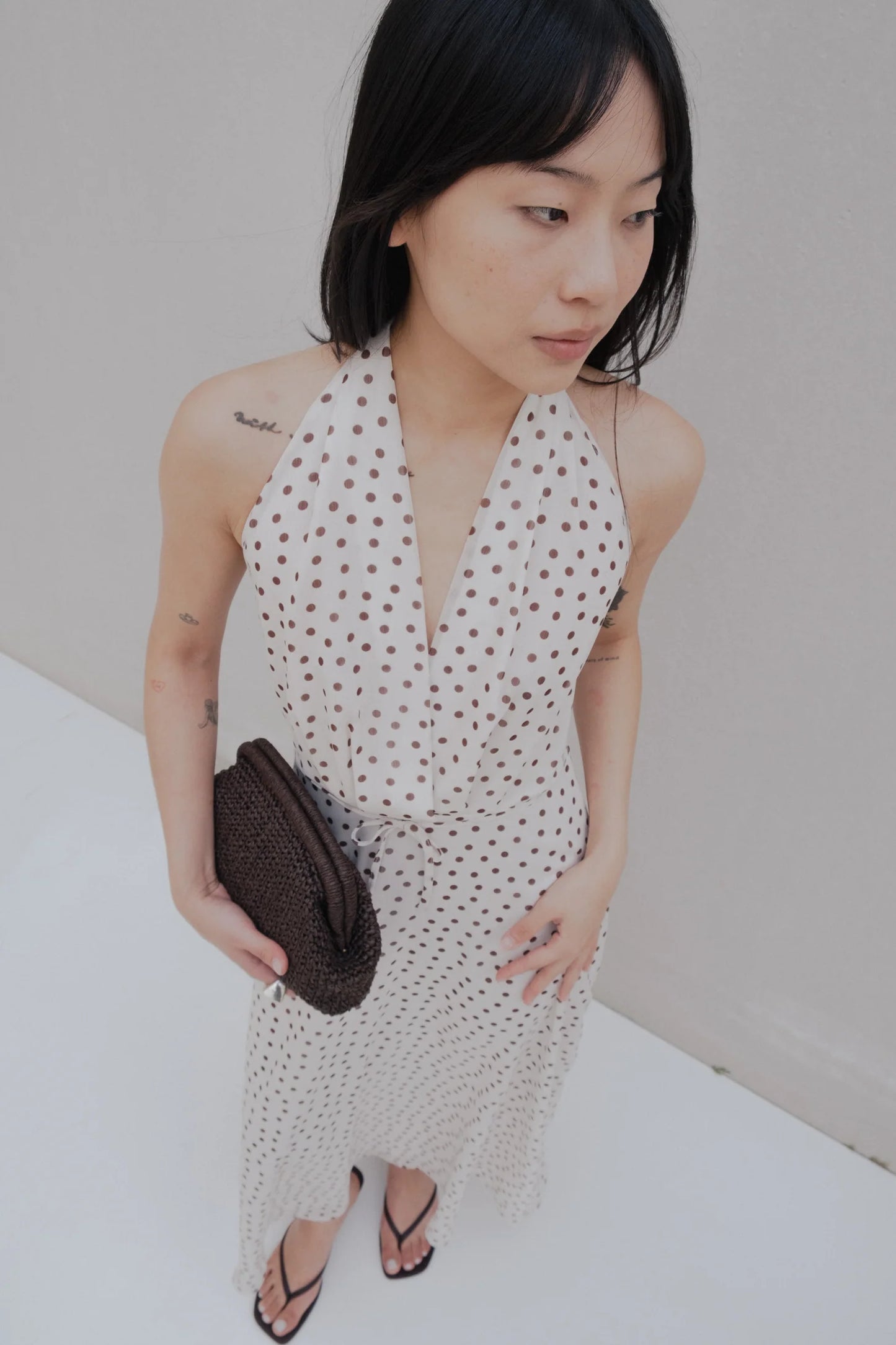 VESTIDO MINI POLKADOTS