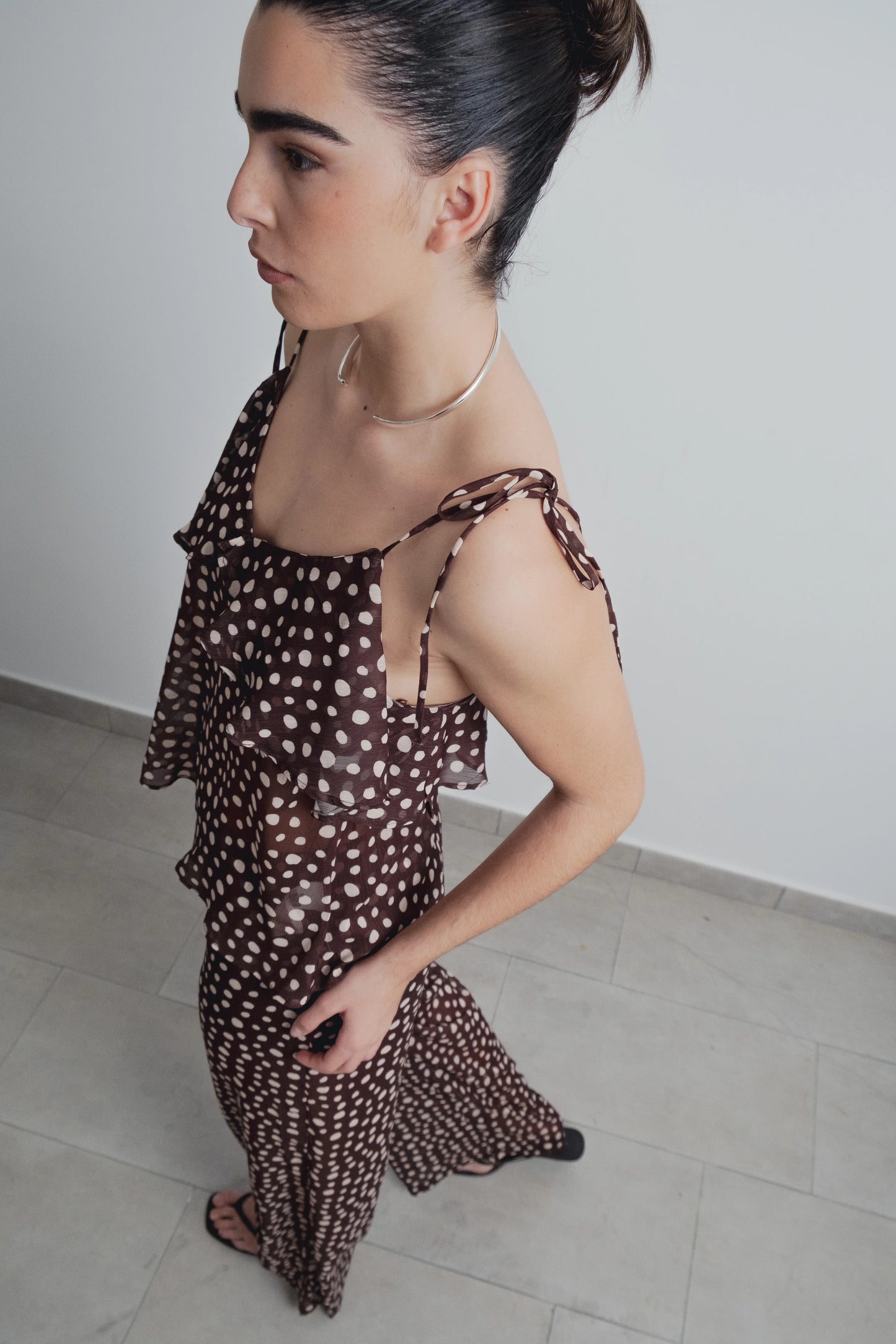 PANTALÓN ESTAMPADO POLKADOTS