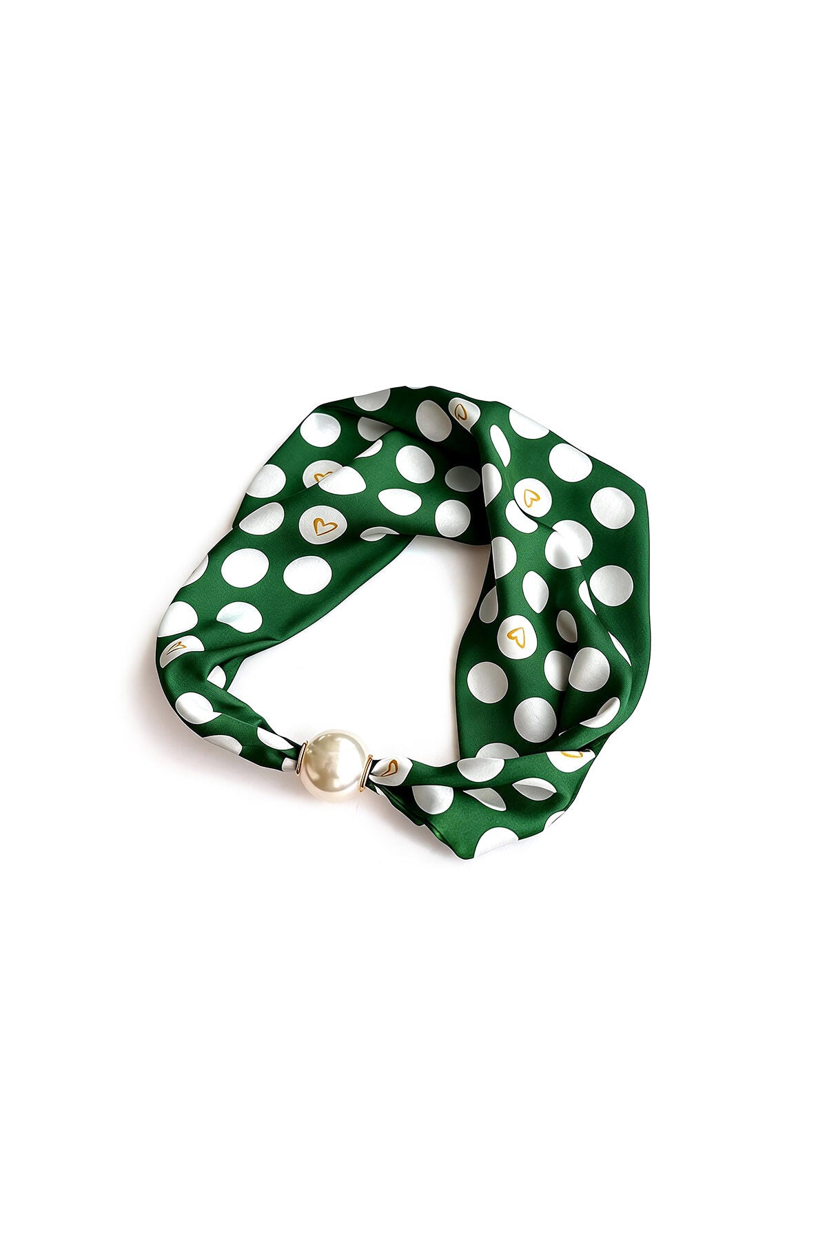 Bufandas de verano con lunares, estilo casual, de poliéster, accesorios para el día a día.