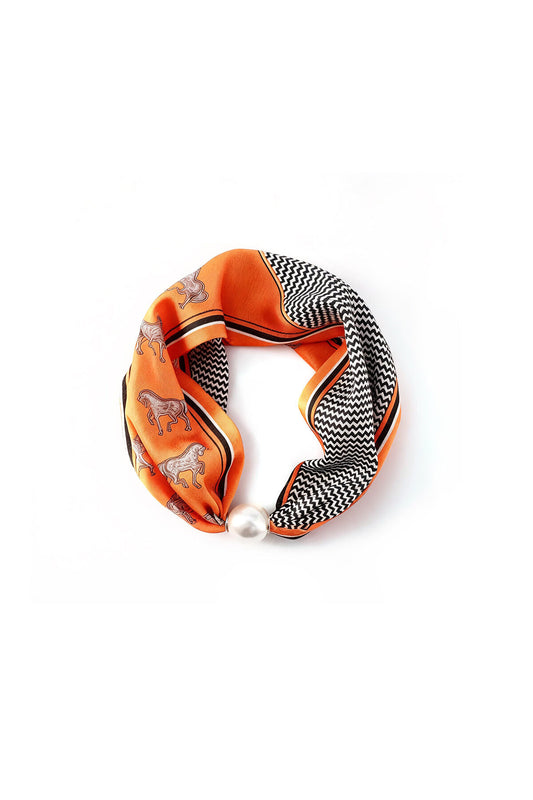 Bufandas de verano con estampado animal, estilo casual, de poliéster, accesorios diarios
