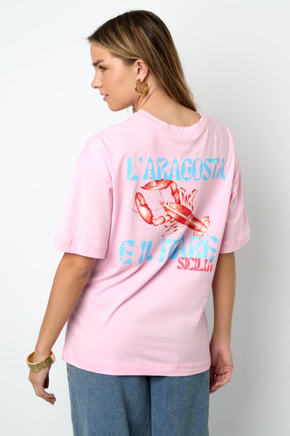 Algodón Tejido Camiseta Mujer Casual Estampado Animal