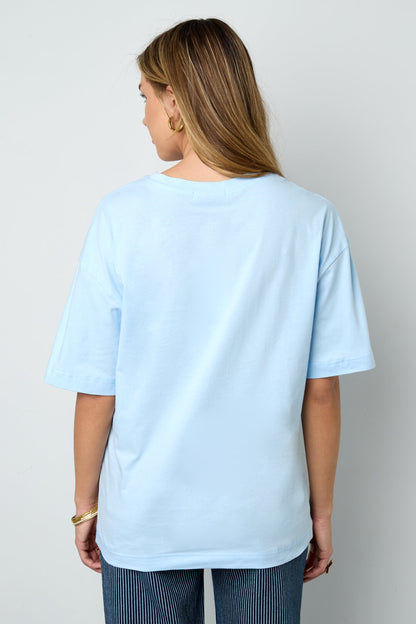 Algodón Tejido Camiseta Mujer Casual Estampado Animal