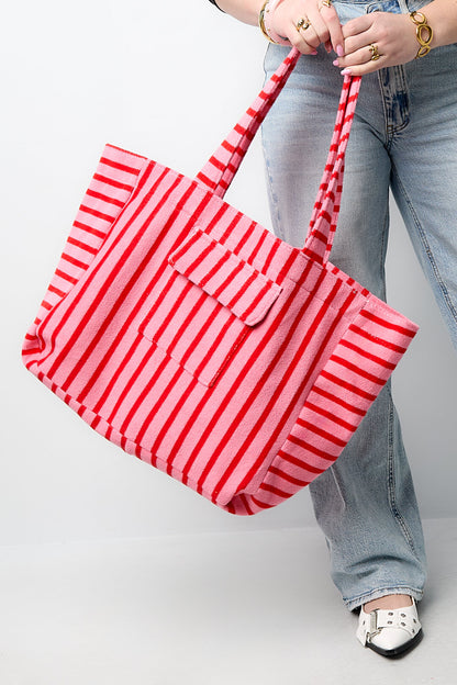 Bolsas de compras con tiras de poliéster informales, accesorios diarios