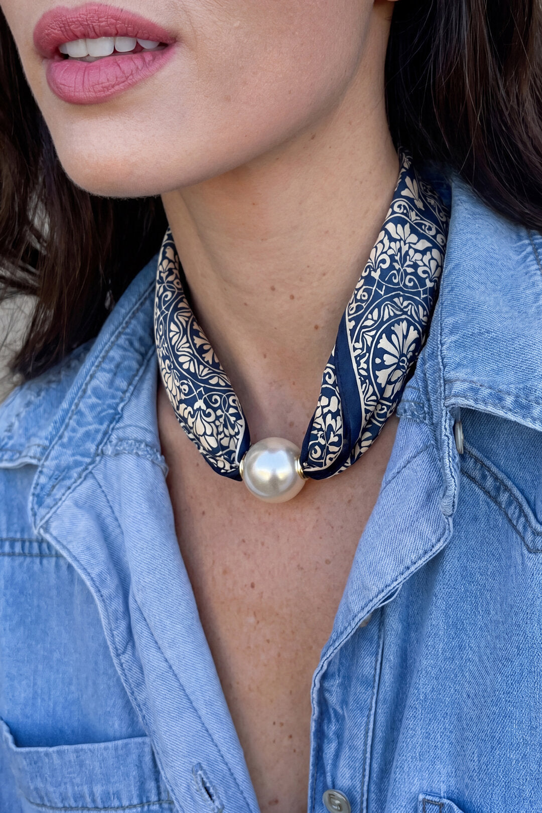 Bufandas de verano con estampado floral, estilo casual, de poliéster, accesorios para el día a día.
