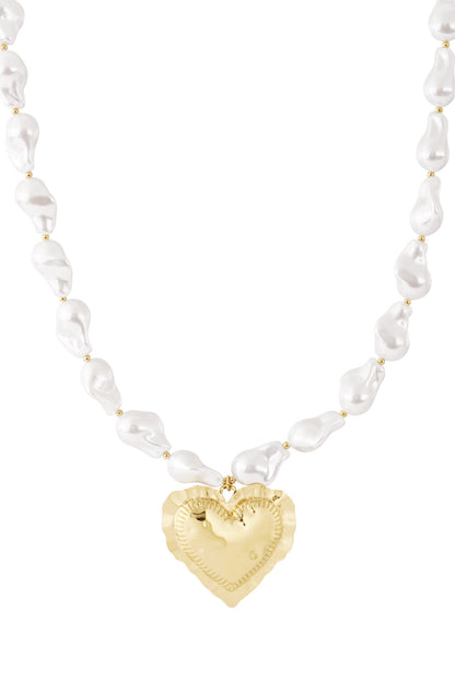Collar de perlas de amor