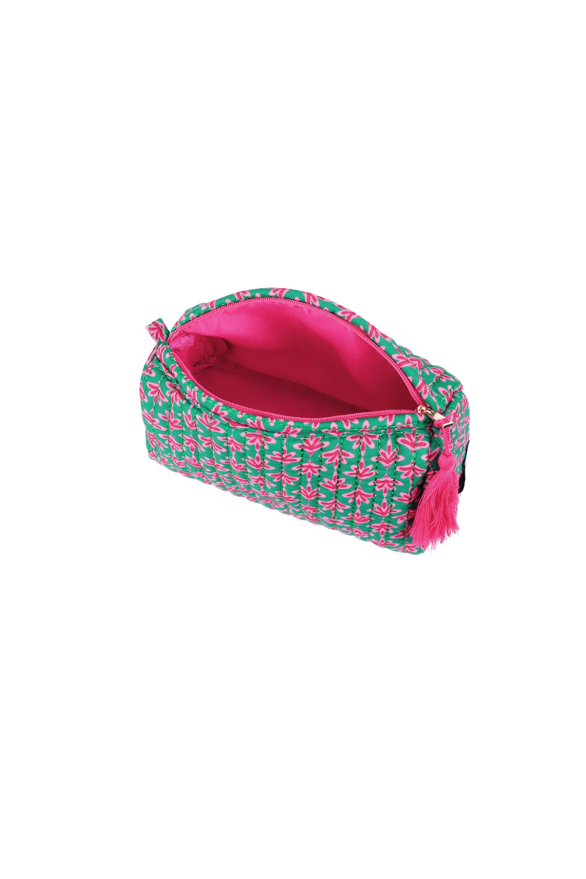 Bolsa de maquillaje floral