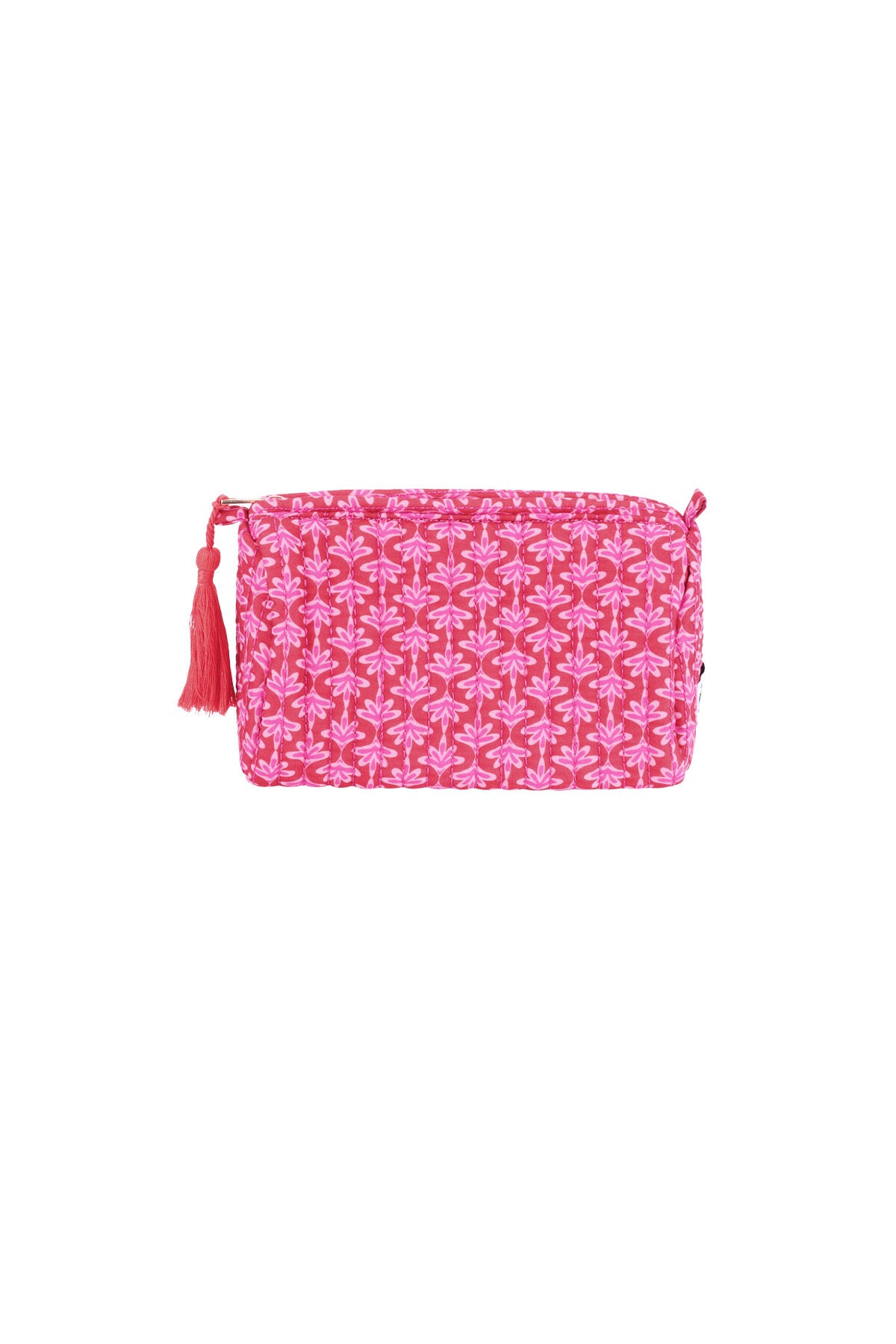 Bolsa de maquillaje floral