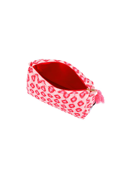 Bolsa de maquillaje retro chic