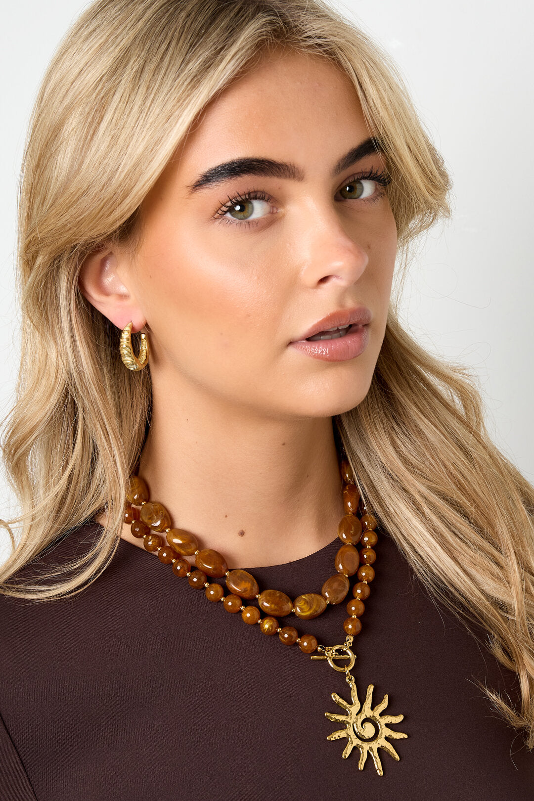 Collares de cuentas acrílicas Cuentas Serie clásica casual diaria Joyas para mujer