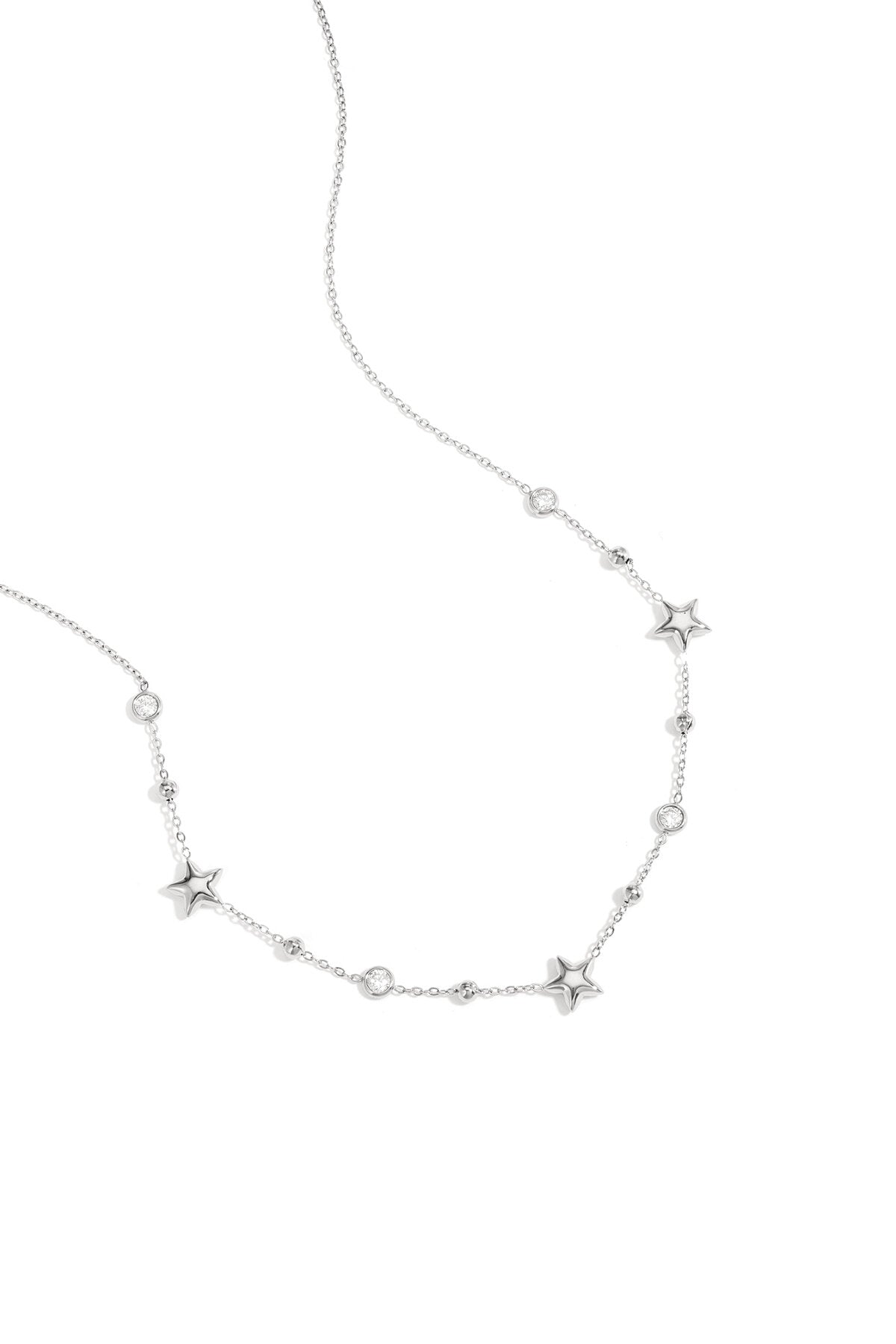 Collar con estrellas y piedras