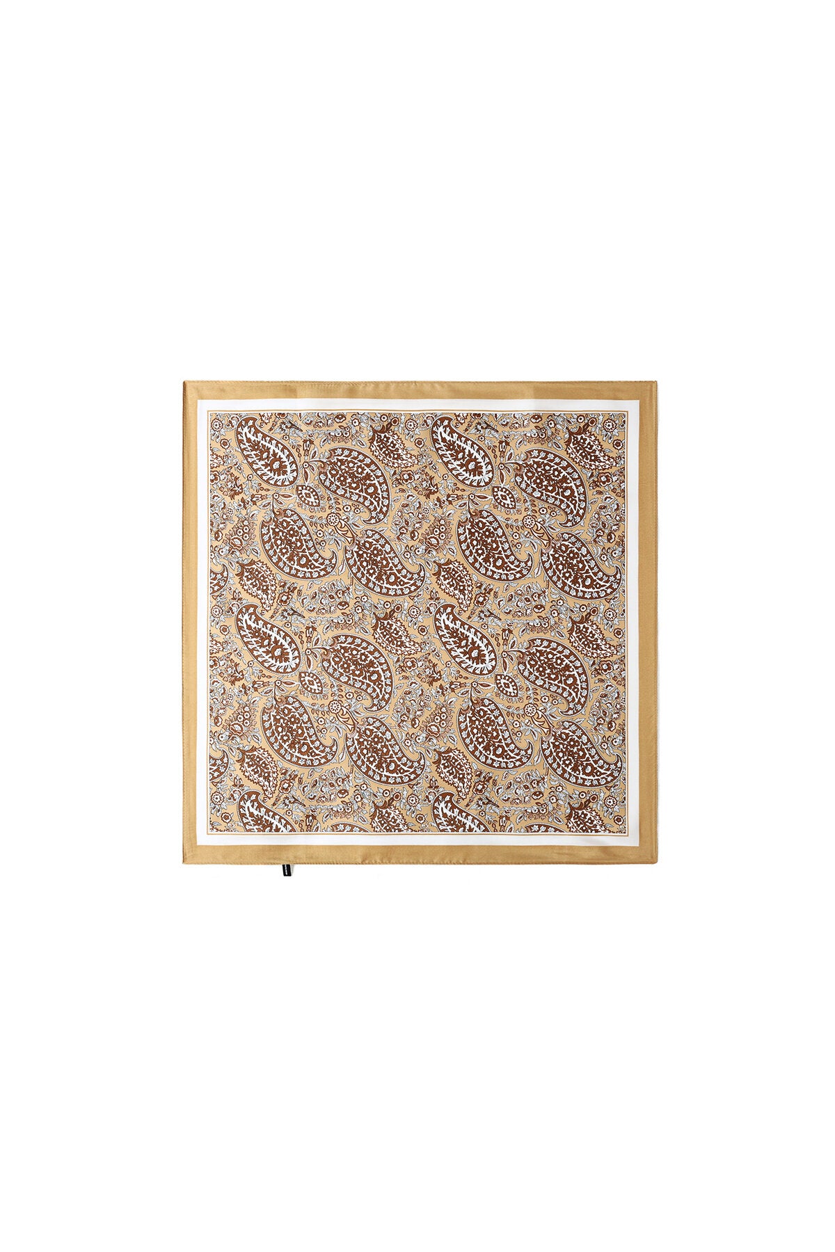 Bufandas de verano con estampado paisley, de poliéster, informales, para uso diario.