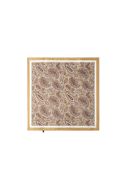 Bufandas de verano con estampado paisley, de poliéster, informales, para uso diario.