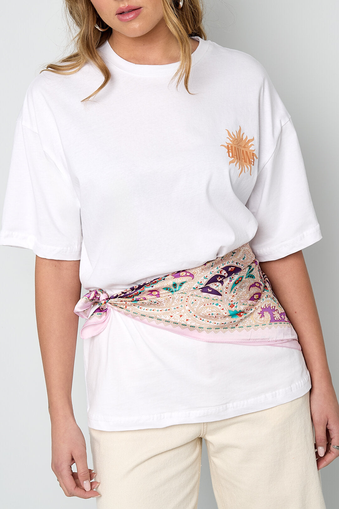 Bufandas de verano Flor Casual Poliéster Accesorios diarios