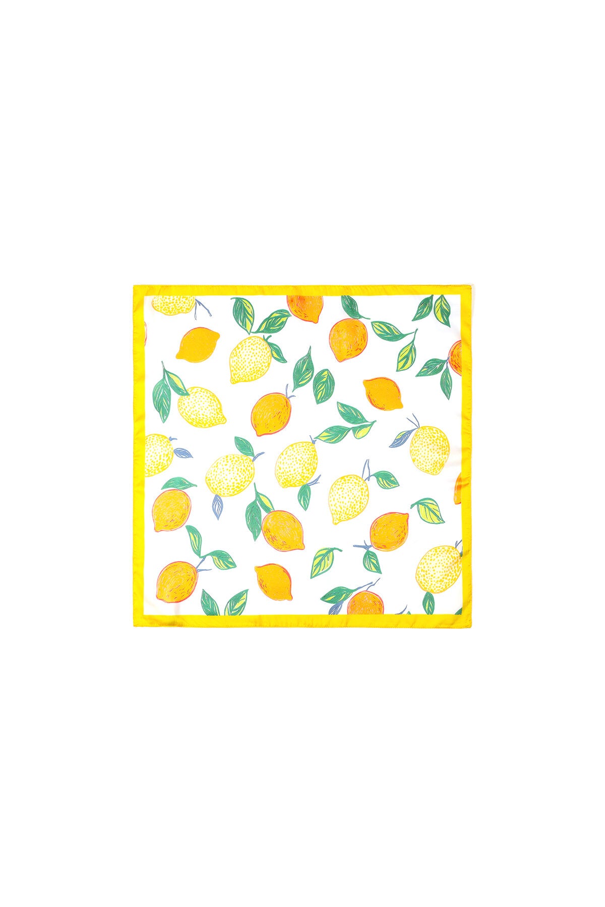 Bufandas de verano con estampado de frutas, estilo casual, de poliéster, accesorios diarios