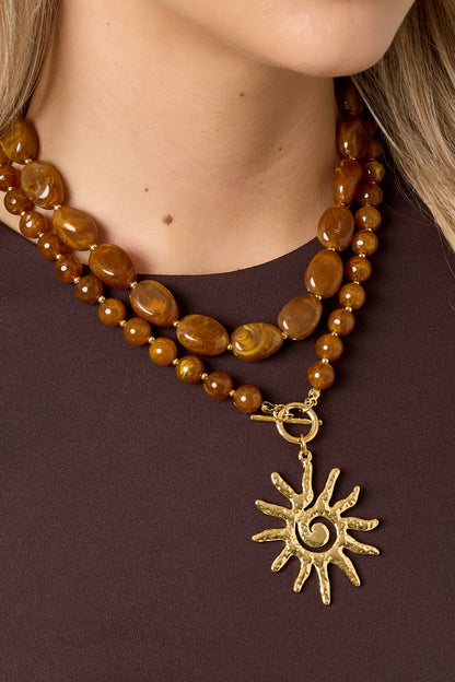 Collares de cuentas acrílicas Cuentas Serie clásica casual diaria Joyas para mujer