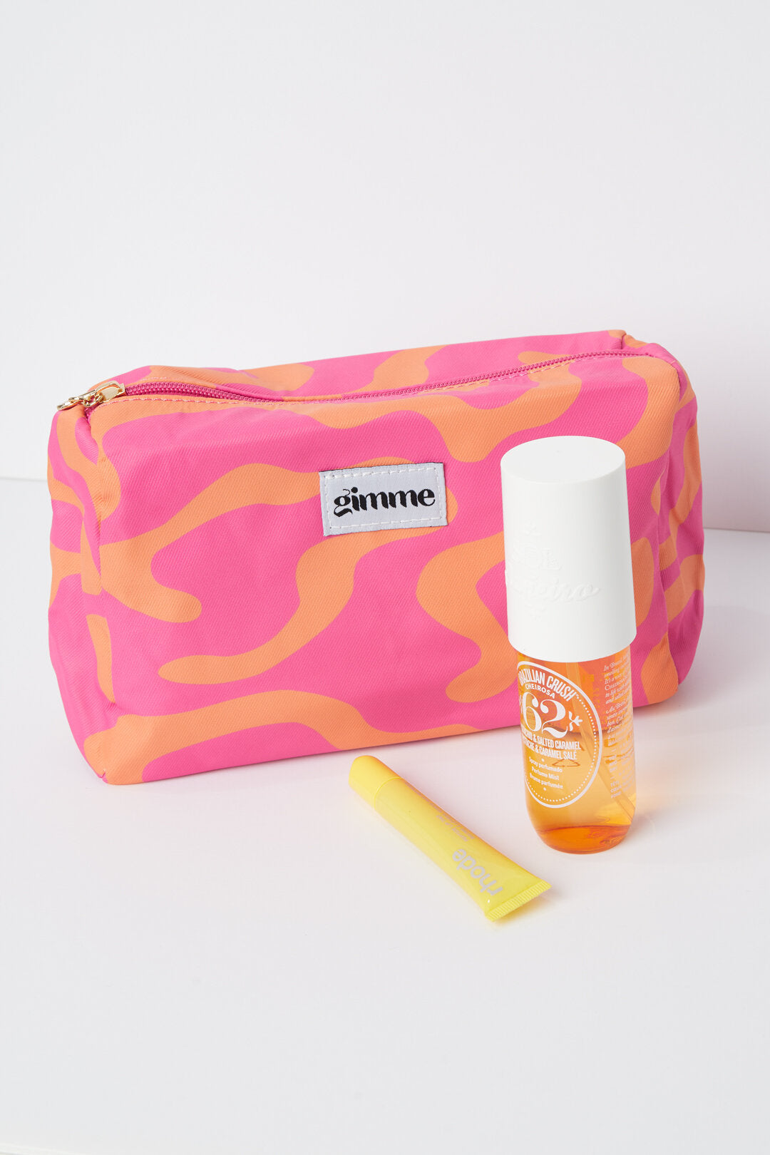 Bolsas de maquillaje de varios colores, accesorios casuales de poliéster para uso diario.