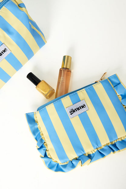 Bolsas de maquillaje con tiras de poliéster informales para accesorios diarios