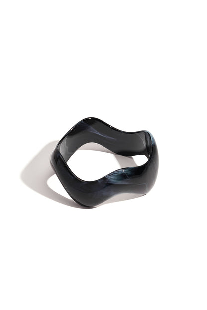 Brazaletes de acrílico de forma irregular, serie casual, diaria y sencilla, joyería para mujer.