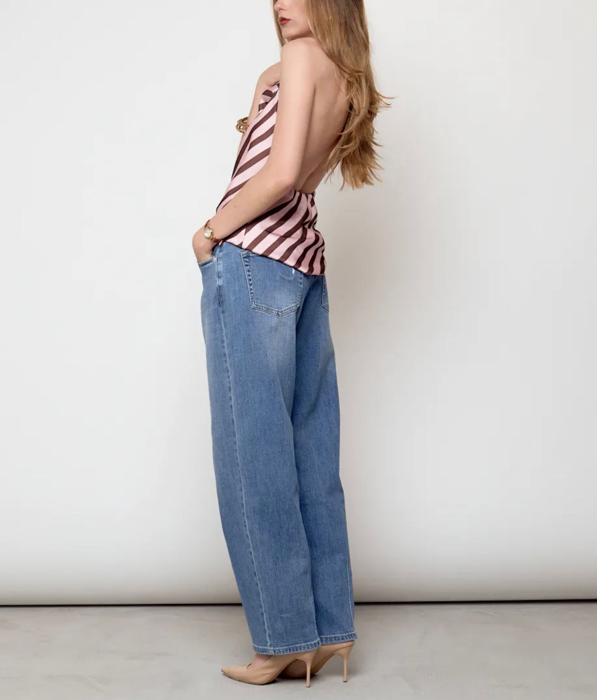 TOP HALTER RAYAS