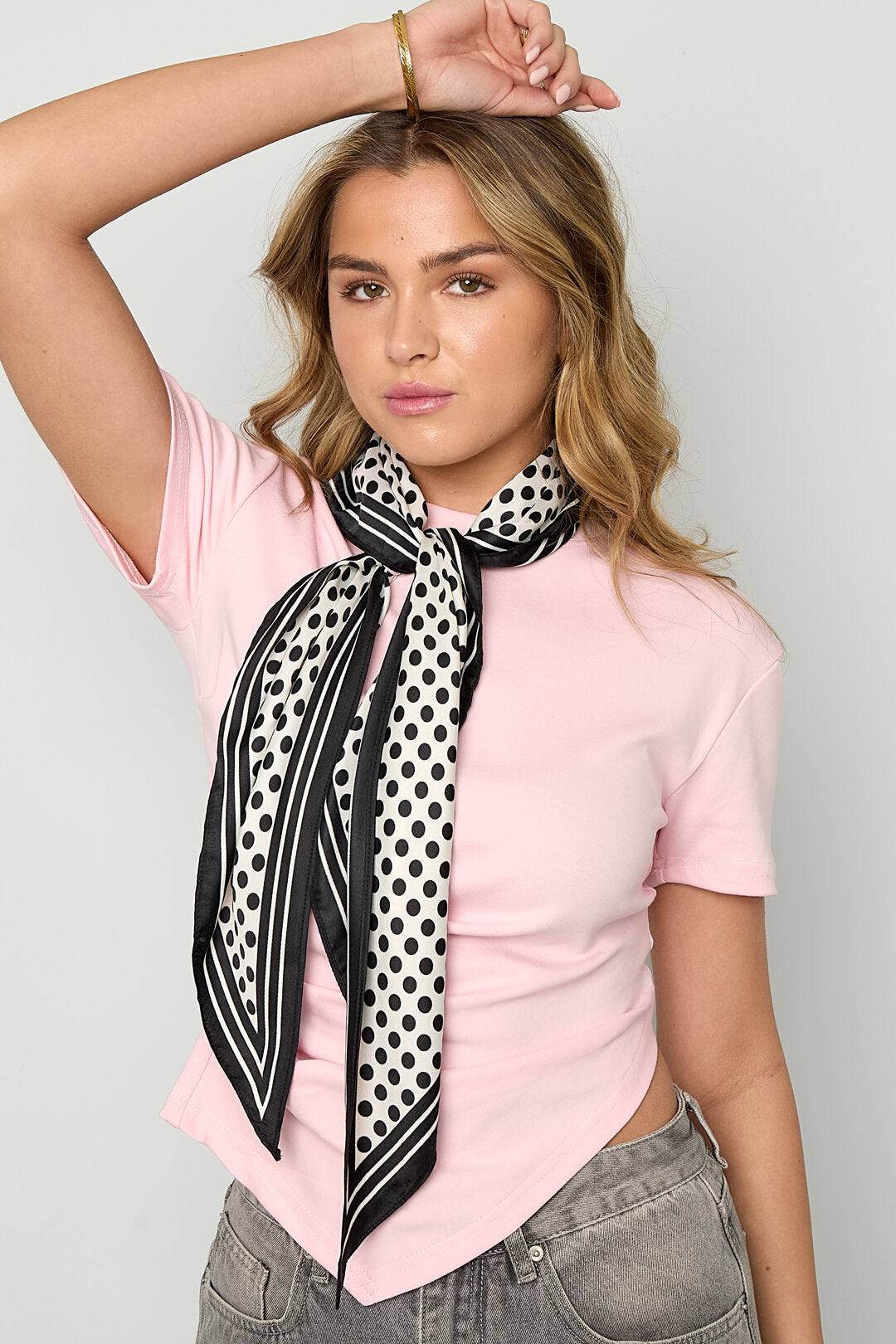 Bufandas de verano Lunares Casual Poliéster Accesorios diarios
