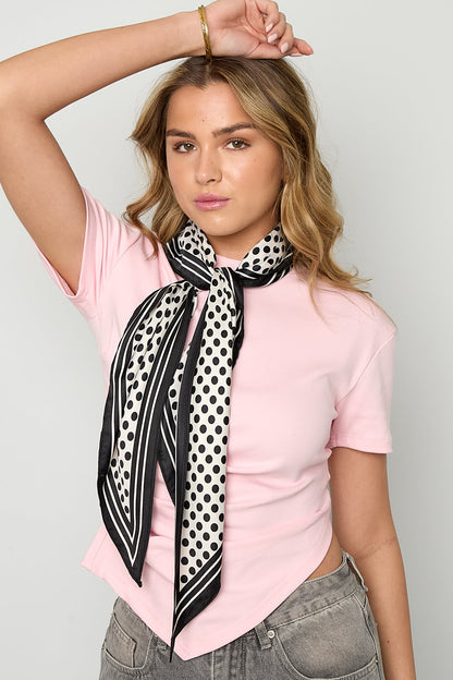 Bufandas de verano Lunares Casual Poliéster Accesorios diarios