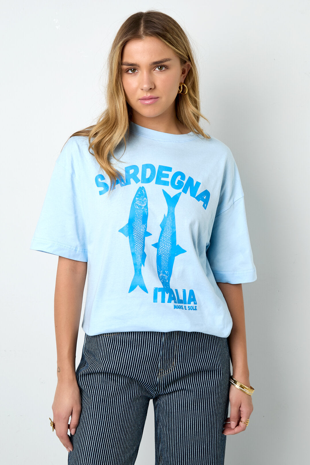 Algodón Tejido Camiseta Mujer Casual Estampado Animal
