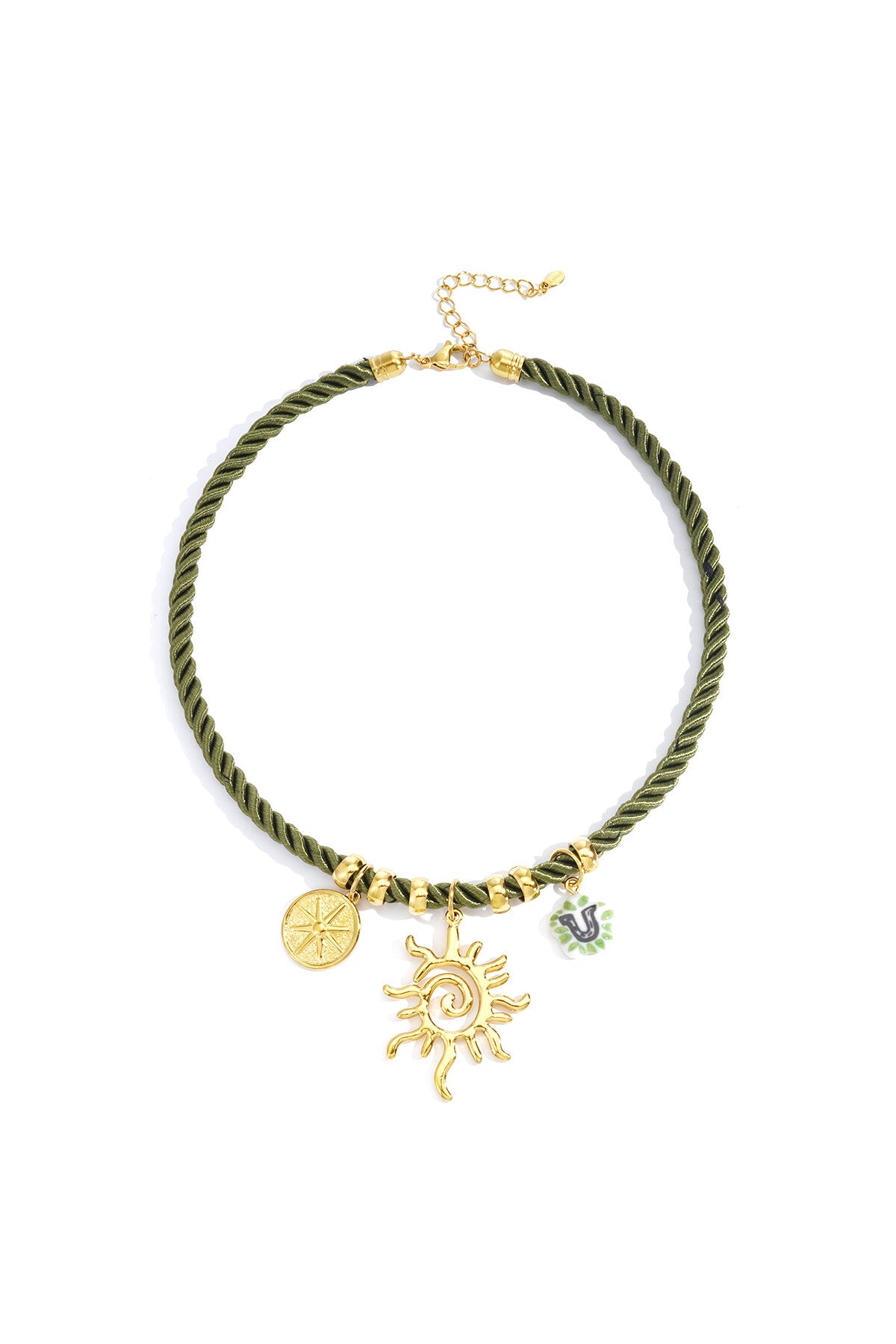 Collares colgantes de poliéster sol Casual Diario Serie Simple Joyería de mujer