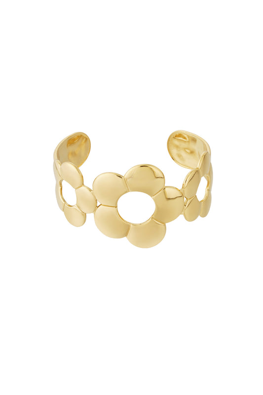 Pulsera de triple flor