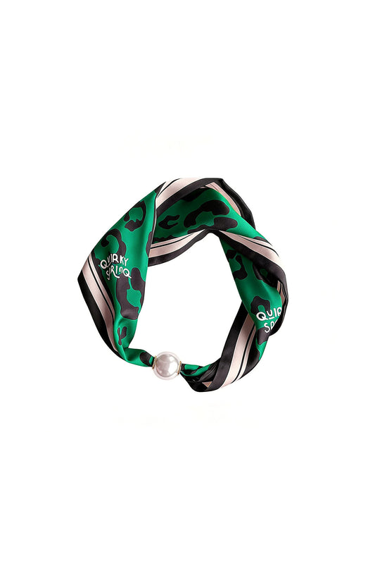 Bufandas de verano con estampado animal, estilo casual, de poliéster, accesorios para el día a día.