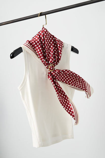 Bufandas de verano Lunares Casual Poliéster Accesorios diarios
