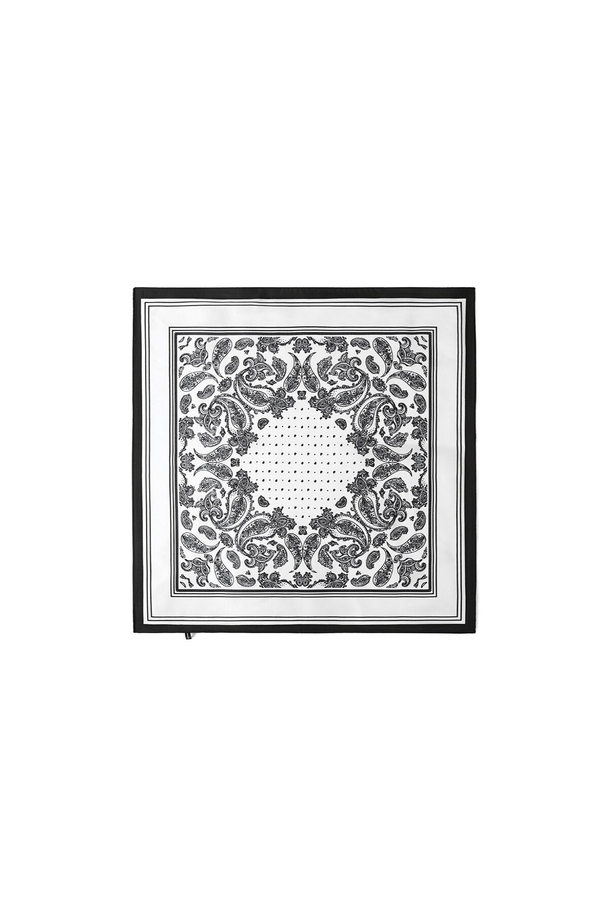 Bufandas de verano con estampado paisley, de poliéster, informales, para uso diario.