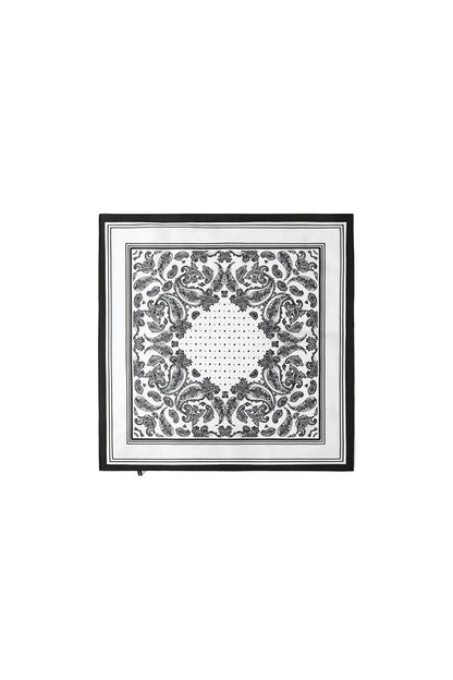 Bufandas de verano con estampado paisley, de poliéster, informales, para uso diario.