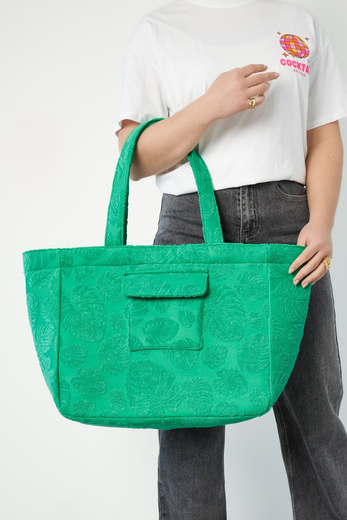 Bolso grande para niña de la isla