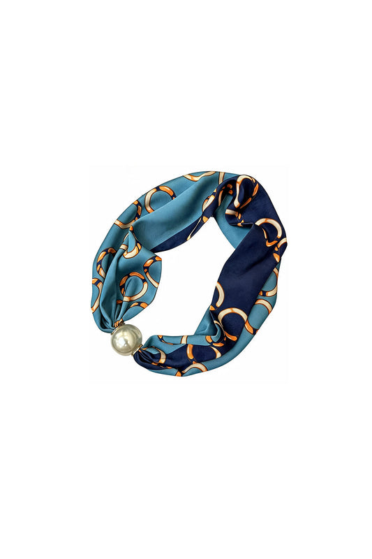Bufandas de verano de poliéster retro de colores surtidos, accesorios diarios