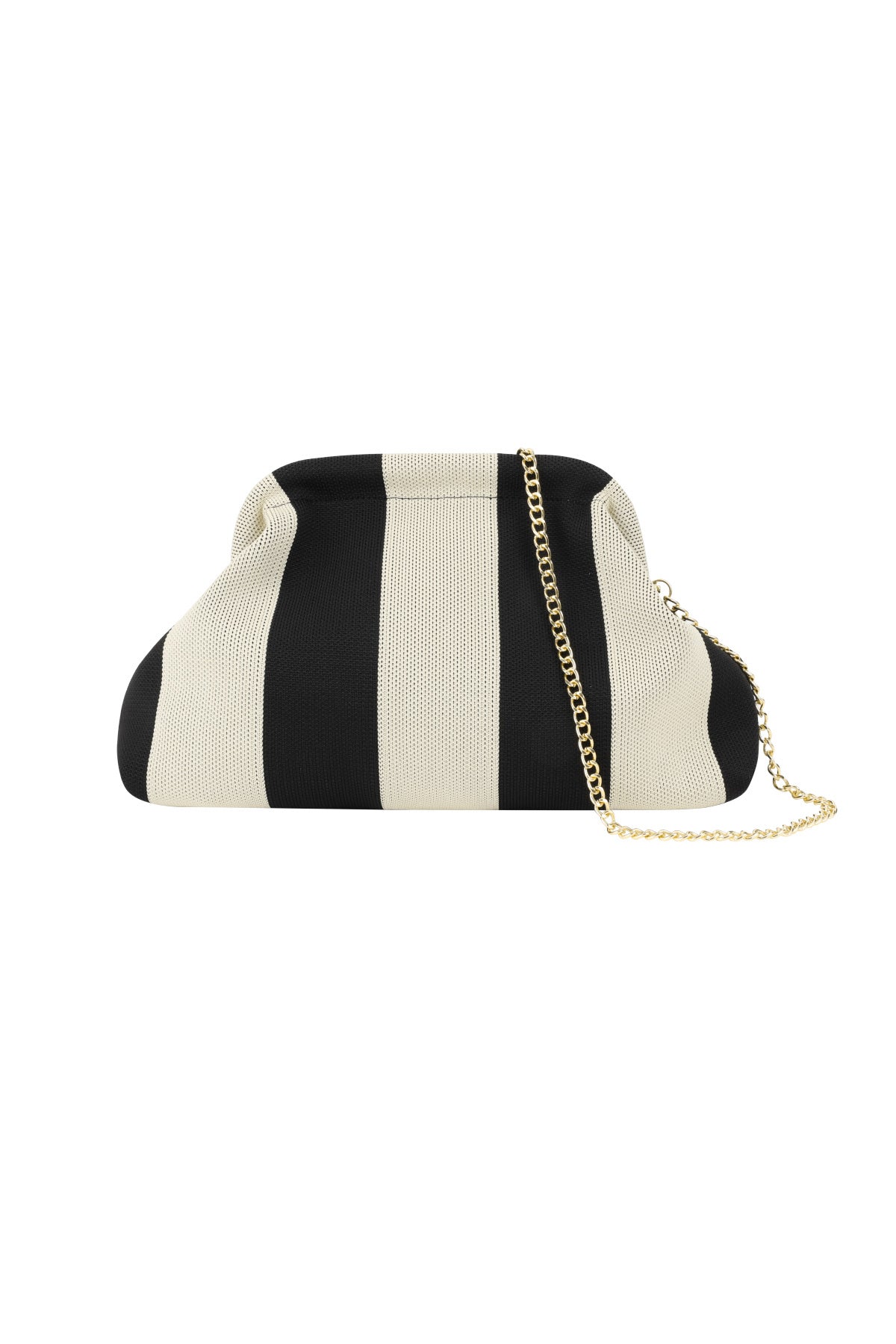 Clutch de playa a rayas