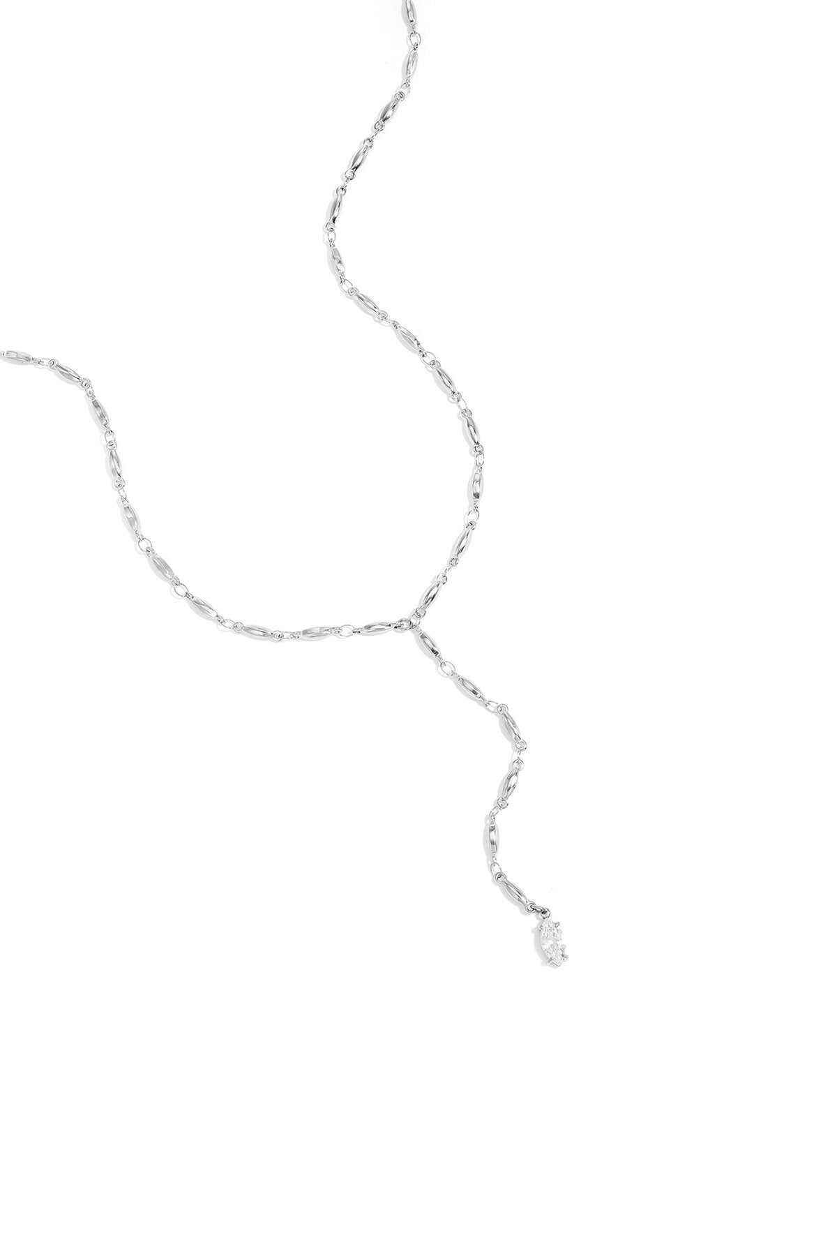 Collar con diamantes de imitación colgantes