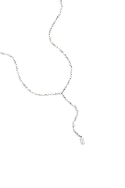 Collar con diamantes de imitación colgantes